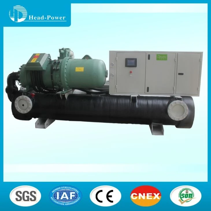 Bitzer Hanbell Compressor Industrial Water Cooled Screw Chiller